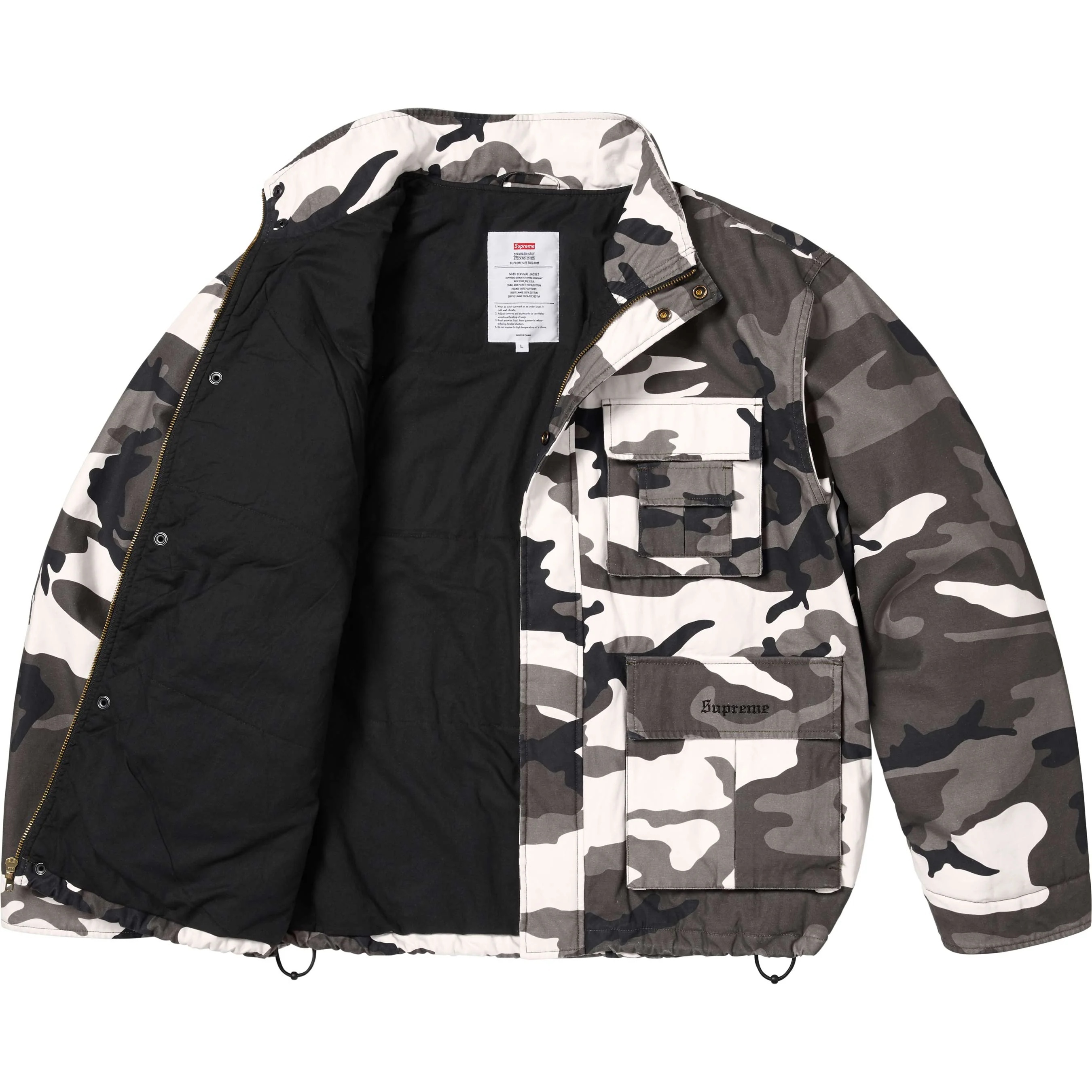 Supreme/Aphex Twin Alpha Industries® Cargo Jacket view 5